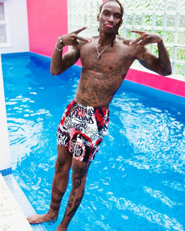 SWIMWEAR>SPRAYGROUND 360 BEACHBREAK SWIM TRUNKS