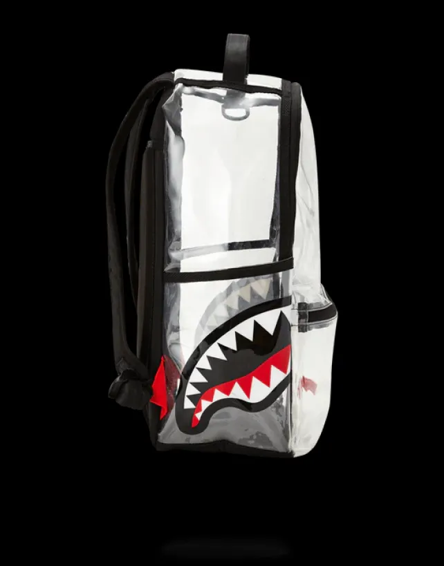 BACKPACKS>SPRAYGROUND 20/20 VISION DOUBLE CARGO SIDE SHARK