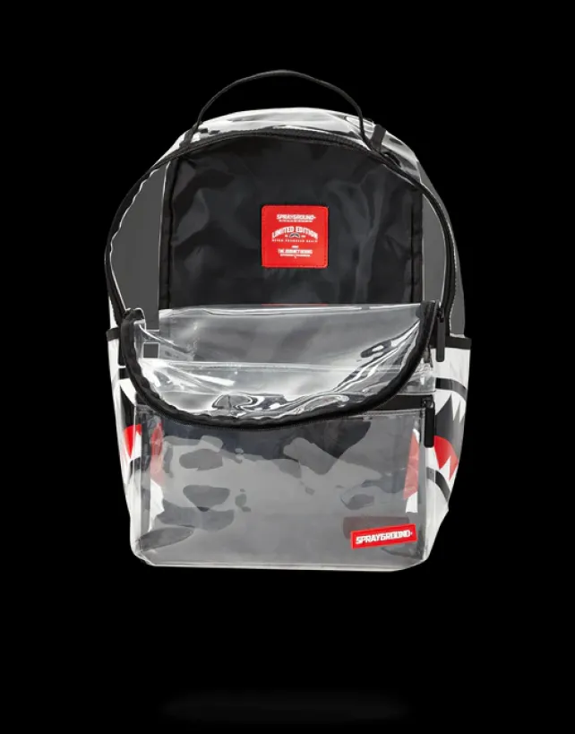 BACKPACKS>SPRAYGROUND 20/20 VISION DOUBLE CARGO SIDE SHARK