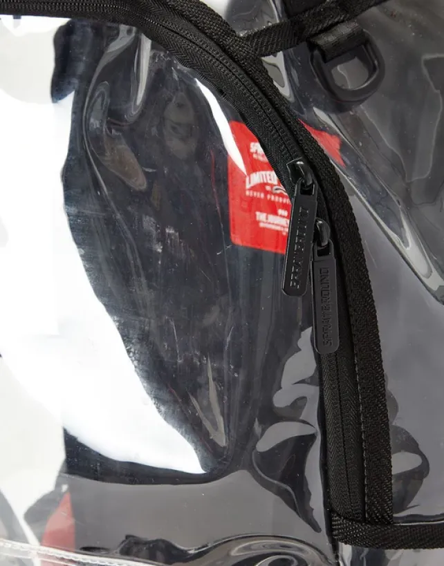 BACKPACKS>SPRAYGROUND 20/20 VISION DOUBLE CARGO SIDE SHARK