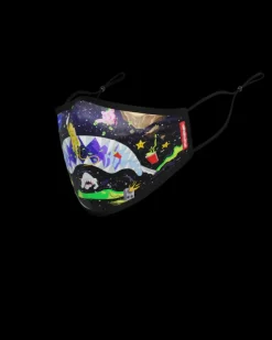 FACE MASKS>SPRAYGROUND ADULT ASTRO PARTY FORM-FITTING FACE MASK