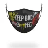 FACE MASKS>SPRAYGROUND ADULT BACK IT UP FORM FITTING FACE MASK