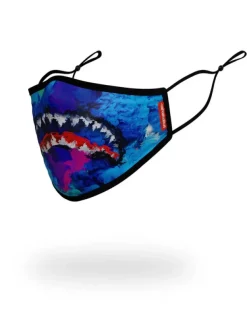 FACE MASKS>SPRAYGROUND ADULT COLOR DRIP FORM FITTING FACE MASK