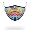FACE MASKS>SPRAYGROUND ADULT GROOVY SHARK FORM FITTING FACE MASK