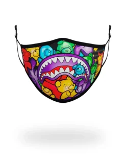FACE MASKS>SPRAYGROUND ADULT GUMMY LIPS FORM FITTING FACE MASK