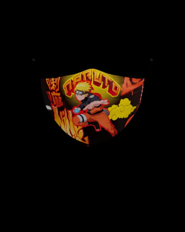 FACE MASKS>SPRAYGROUND ADULT NARUTO u30cau30ebu30c8 FORM-FITTING FACE MASK