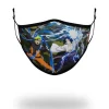 FACE MASKS>SPRAYGROUND ADULT NARUTO VS SASUKE FORM FITTING FACE-COVERING