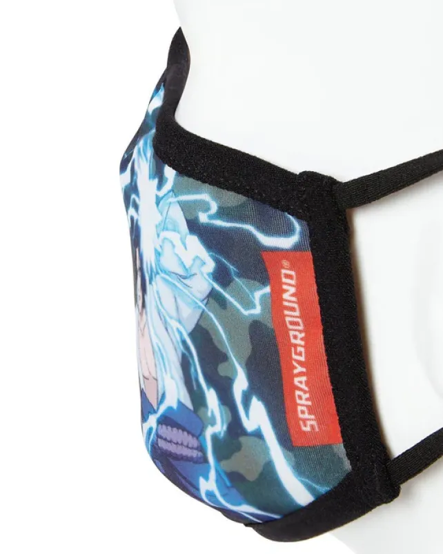 FACE MASKS>SPRAYGROUND ADULT NARUTO VS SASUKE FORM FITTING FACE-COVERING