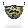FACE MASKS>SPRAYGROUND ADULT SAFARI SHARK FORM FITTING FACE MASK