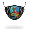 FACE MASKS>SPRAYGROUND ADULT SPONGEBOB TRACK SUIT FORM FITTING FACE-COVERING