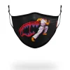 FACE MASKS>SPRAYGROUND ADULT STREET FIGHTER RYU SHARK FORM FITTING FACE-COVERING