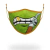 FACE MASKS>SPRAYGROUND ADULT TMNT: MICHELANGELO SHARK FORM FITTING FACE-COVERING