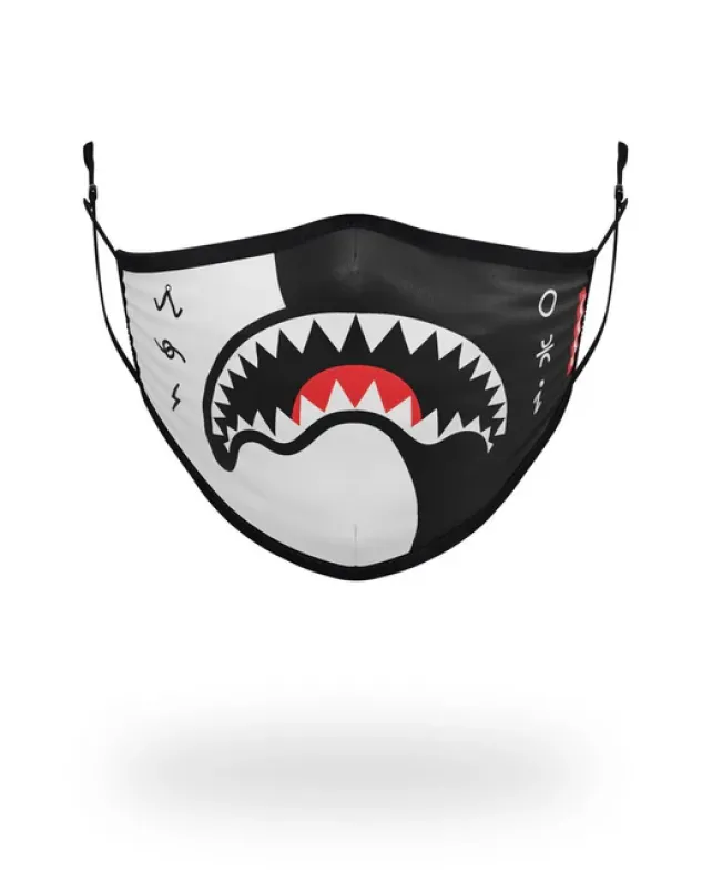 FACE MASKS>SPRAYGROUND ADULT YIN YANG FORM FITTING FACE MASK