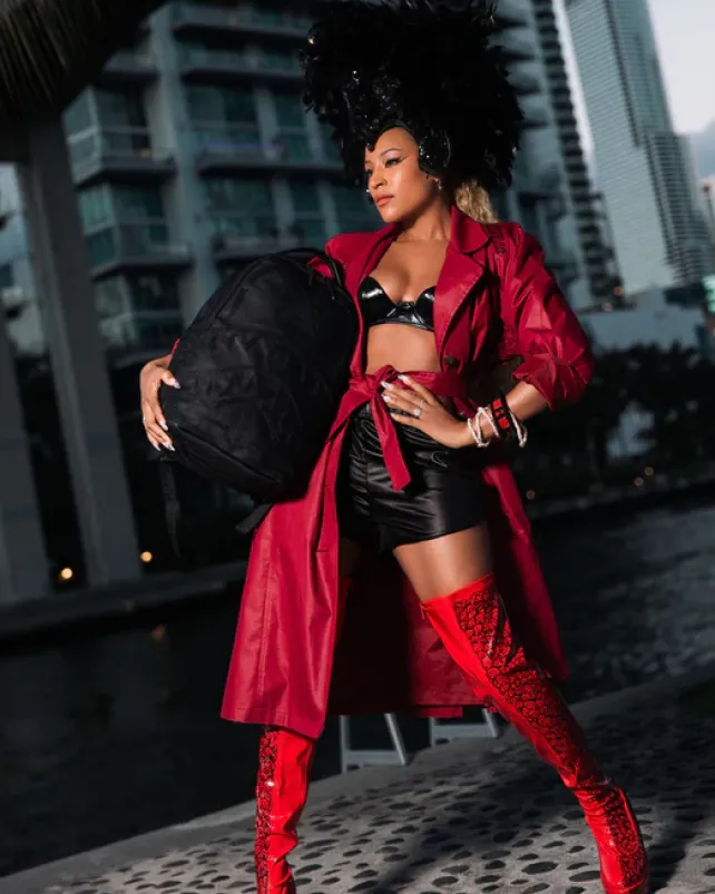 BACKPACKS>SPRAYGROUND AFRICAN INTELLIGENCE 9 APEX GENIUS BACKPACK - SANDFLOWER COLLAB