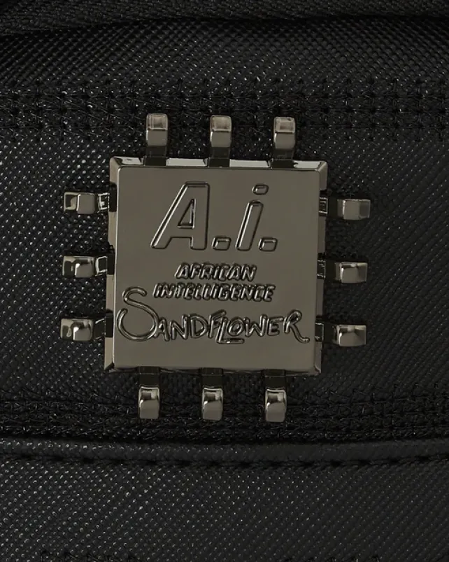 BACKPACKS>SPRAYGROUND AFRICAN INTELLIGENCE 9 APEX GENIUS BACKPACK - SANDFLOWER COLLAB