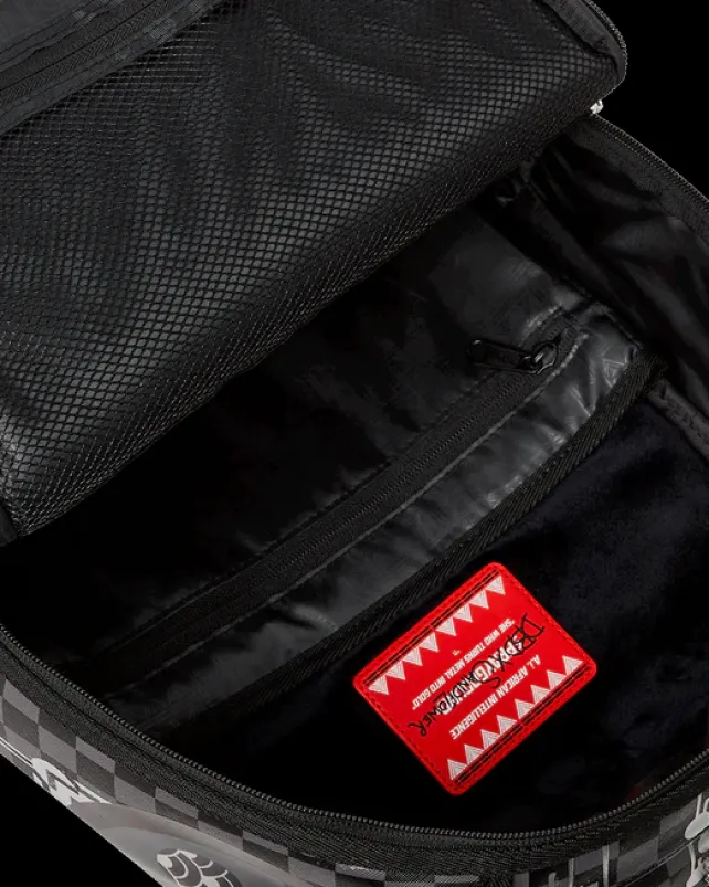 BACKPACKS>SPRAYGROUND AFRICAN INTELLIGENCE 9 POWER GLYPHICS BACKPACK - SANDFLOWER COLLAB