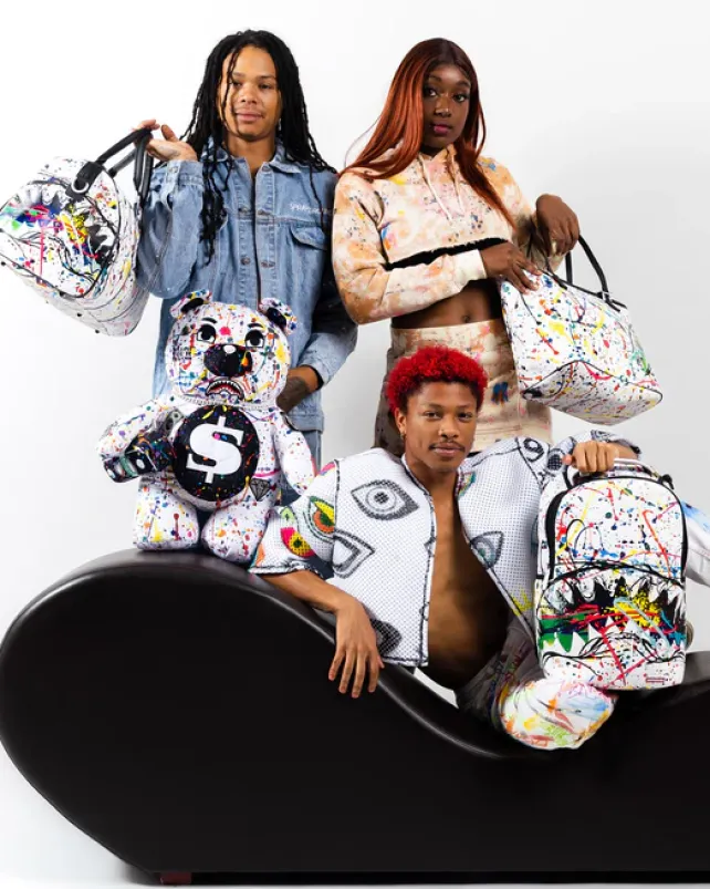 TOTES|HANDBAGS>SPRAYGROUND AFTER DARK SPARK TOTE