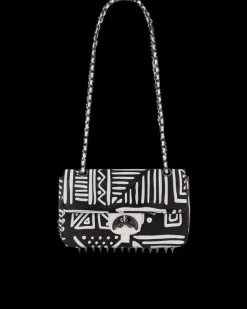 HANDBAGS>SPRAYGROUND A.I.8 AFRICAN INTELLIGENCE - ORIGIN STORY SHARK HANDBAG