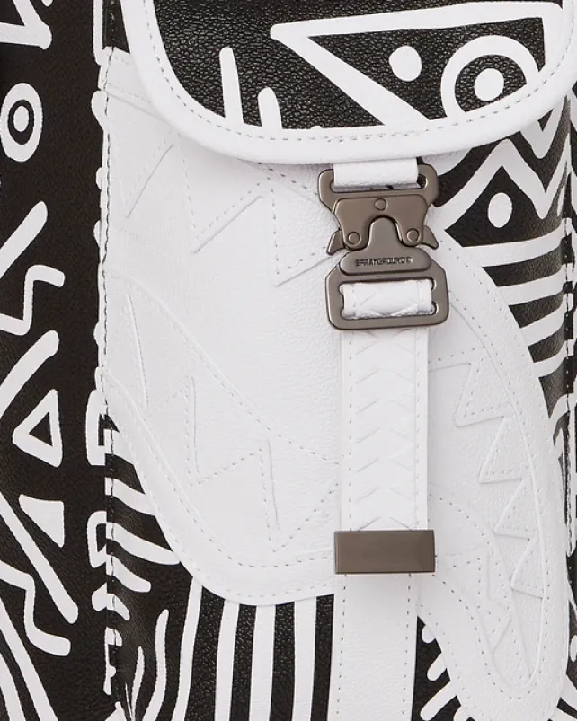 MONTE CARLO|BACKPACKS>SPRAYGROUND A.I.8 AFRICAN INTELLIGENCE - ORIGIN STORY MONTE CARLO