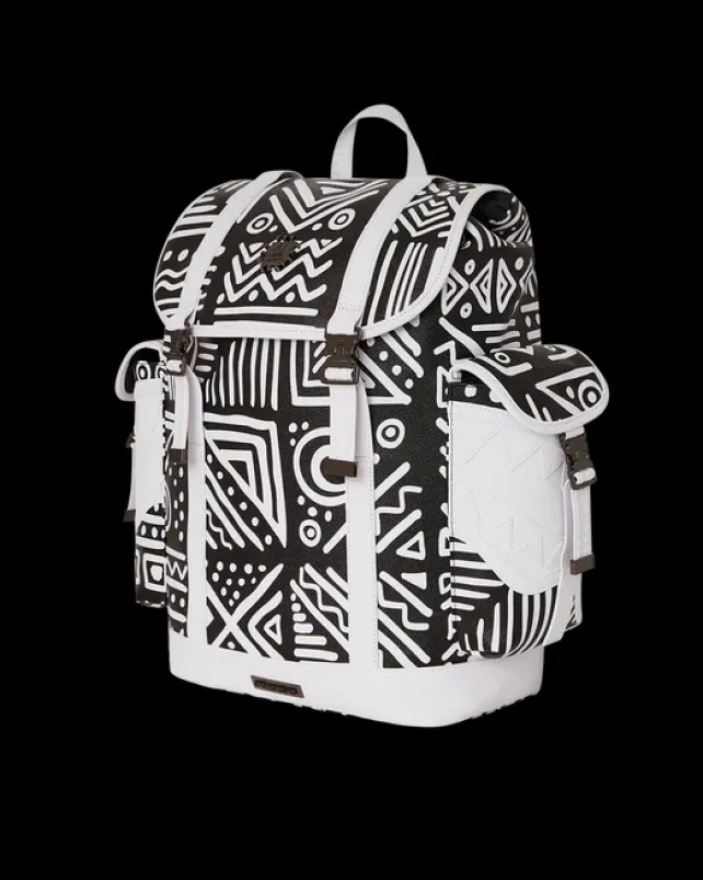 MONTE CARLO|BACKPACKS>SPRAYGROUND A.I.8 AFRICAN INTELLIGENCE - ORIGIN STORY MONTE CARLO