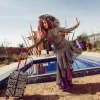 CARRY-ON LUGGAGE>SPRAYGROUND A.I.8 AFRICAN INTELLIGENCE - ORIGIN STORY SHARKNAUTICS HARDSHELL CARRY-ON LUGGAGE
