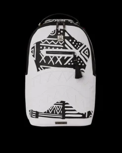 BACKPACKS>SPRAYGROUND A.I.8 AFRICAN INTELLIGENCE - ORIGIN STORY BACKPACK (DLXV)