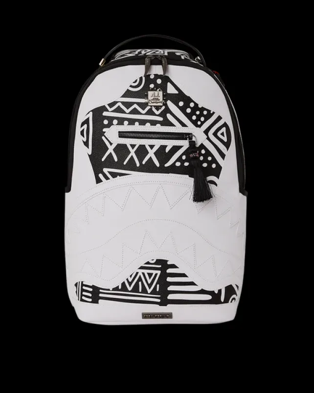 BACKPACKS>SPRAYGROUND A.I.8 AFRICAN INTELLIGENCE - ORIGIN STORY BACKPACK (DLXV)