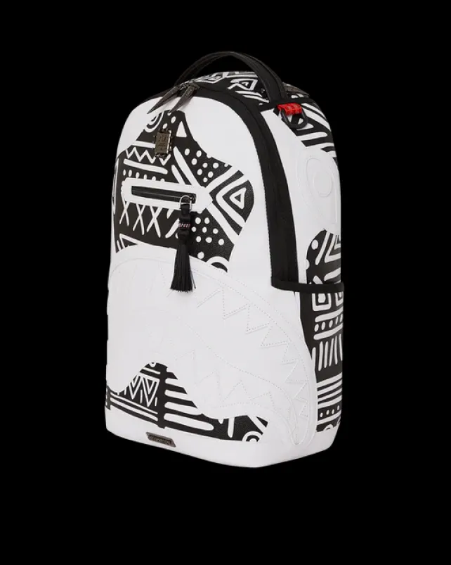 BACKPACKS>SPRAYGROUND A.I.8 AFRICAN INTELLIGENCE - ORIGIN STORY BACKPACK (DLXV)