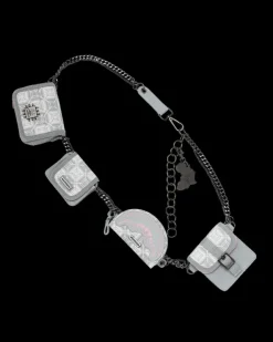CROSSBODYS>SPRAYGROUND A.I.8 AFRICAN INTELLIGENCE BOOKED u0026 BUSY CHARM WAISTBELT