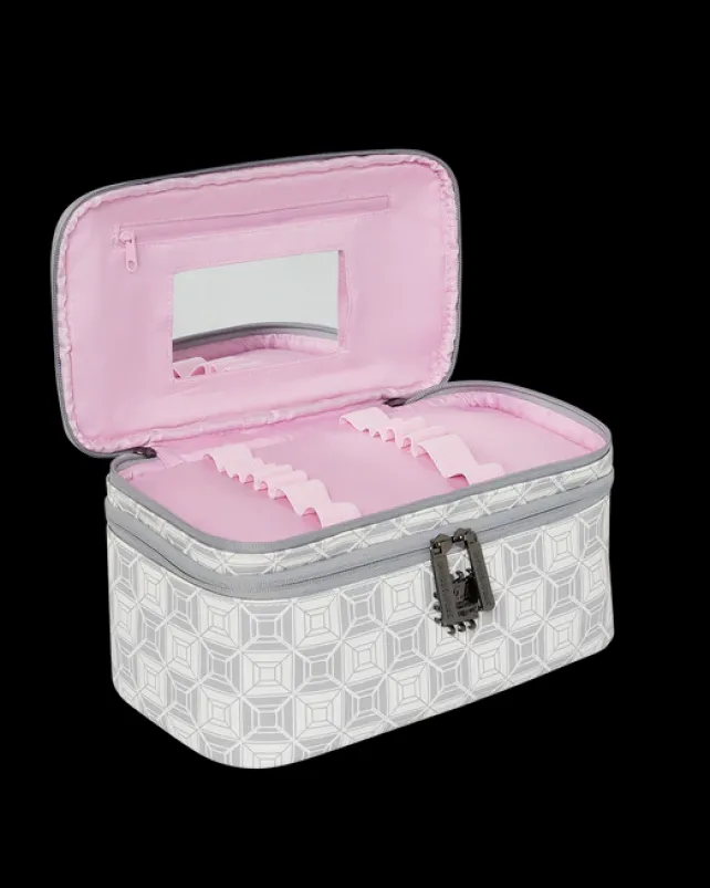 TOILETRIES AKA MONEY BAGS>SPRAYGROUND A.I.8 AFRICAN INTELLIGENCE BOOKED u0026 BUSY COSMETIC CASE