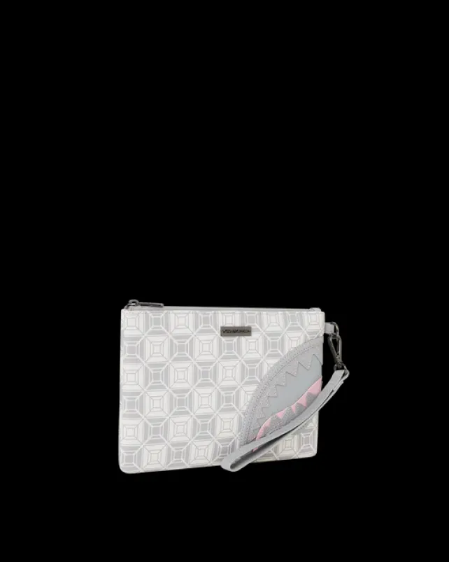 CROSSOVER CLUTCHES>SPRAYGROUND A.I.8 AFRICAN INTELLIGENCE BOOKED u0026 BUSY CROSSOVER CLUTCH