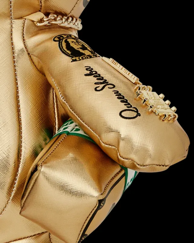 TEDDY BEAR BACKPACKS|BACKPACKS>SPRAYGROUND A.I.8 AFRICAN INTELLIGENCE PATH TO THE FUTURE II MEDIUM MONEYBEAR TEDDYBEAR BACKPACK