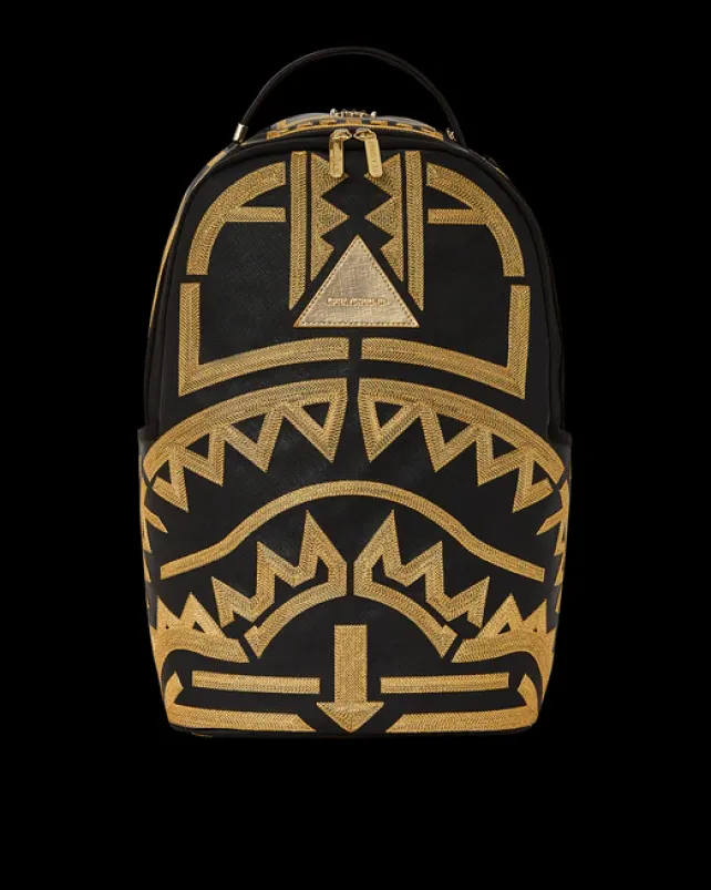 BACKPACKS>SPRAYGROUND A.I.8 AFRICAN INTELLIGENCE PATH TO THE FUTURE II BACKPACK (DLXV)
