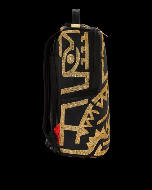 BACKPACKS>SPRAYGROUND A.I.8 AFRICAN INTELLIGENCE PATH TO THE FUTURE II BACKPACK (DLXV)