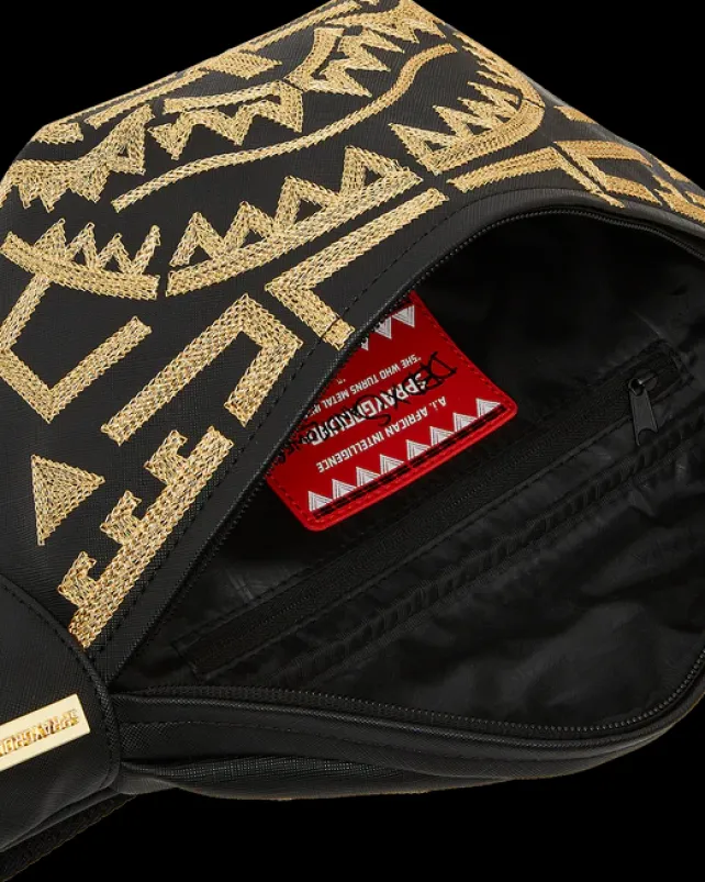 CROSSBODYS>SPRAYGROUND A.I.8 AFRICAN INTELLIGENCE PATH TO THE FUTURE II SAVVY CROSSBODY