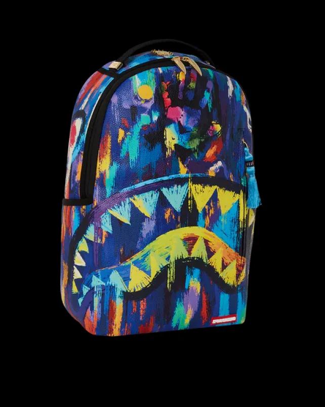 BACKPACKS>SPRAYGROUND A.I.8 AFRICAN INTELLIGENCE PLANET UTOPIA BACKPACK (DLXV)