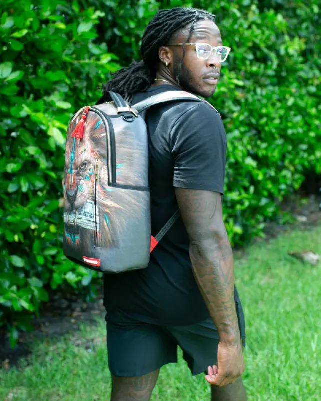BACKPACKS>SPRAYGROUND Ai CEO LION BACKPACK