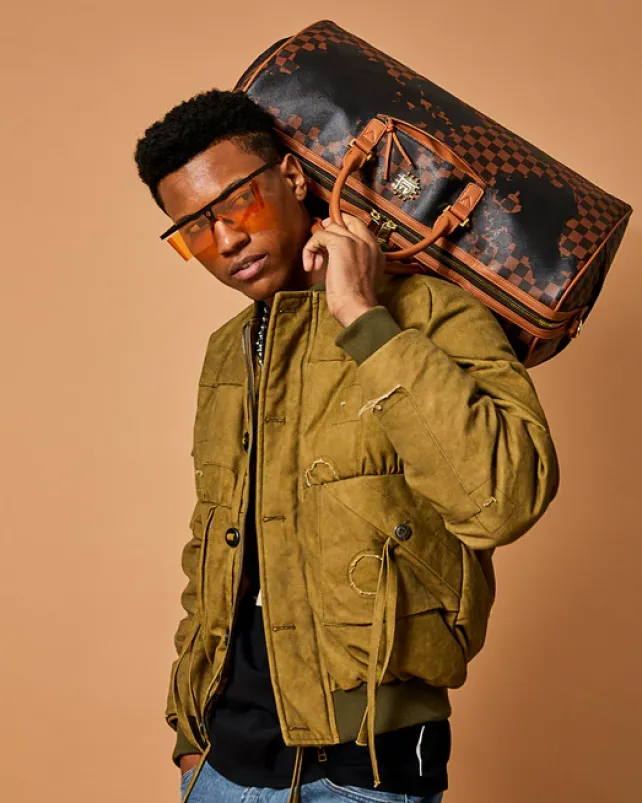 DUFFLES>SPRAYGROUND A.i.5 GLOBAL DUFFLE