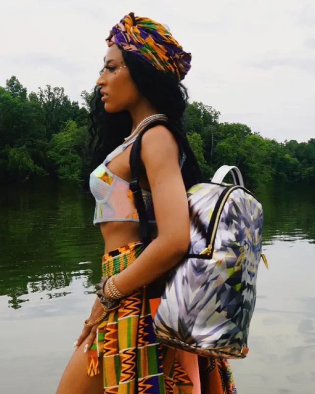 BACKPACKS>SPRAYGROUND Ai LIONS ARE FOREVER BACKPACK