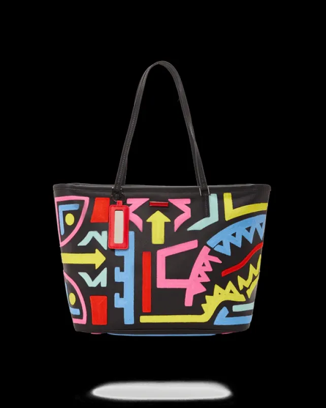 TOTES>SPRAYGROUND A.i.4 PATH TO THE FUTURE TOTE