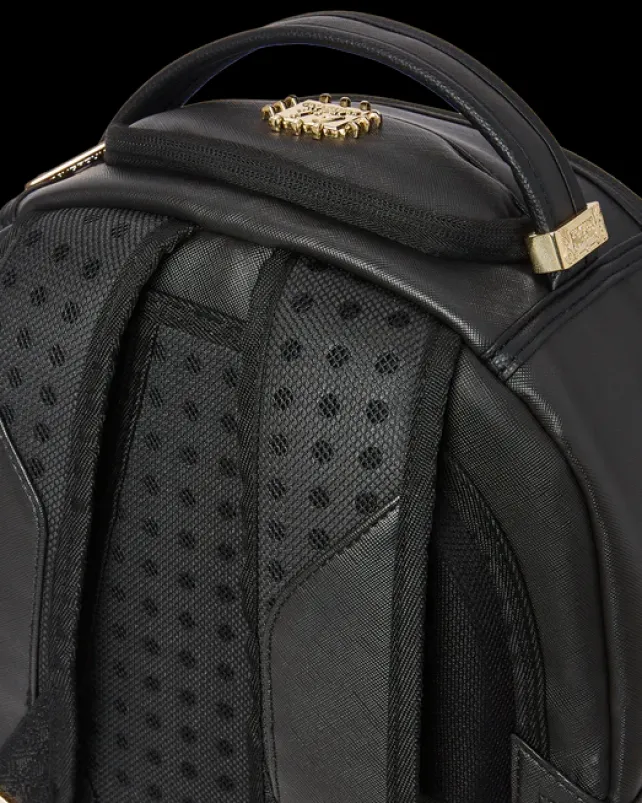 BACKPACKS>SPRAYGROUND A.i.3 SHARK BITE BLACK GOLD BACKPACK (DLXV)