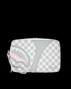 TOILETRIES AKA MONEY BAGS>SPRAYGROUND AIR TO THE THRONE JETSET TOILETRY BAG