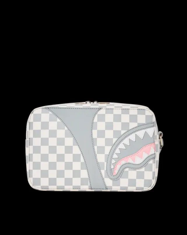 TOILETRIES AKA MONEY BAGS>SPRAYGROUND AIR TO THE THRONE JETSET TOILETRY BAG