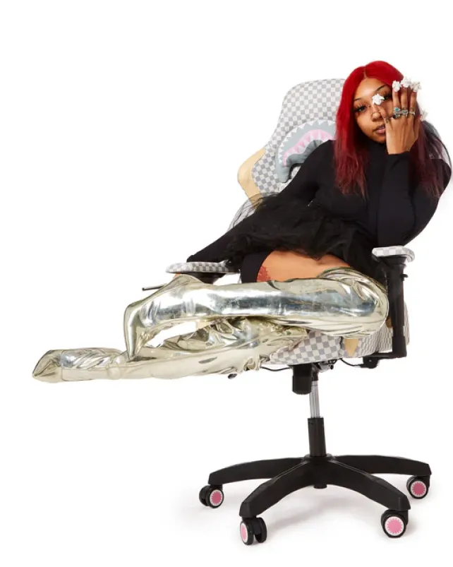 GAMING CHAIRS>SPRAYGROUND AIR TO THE THRONE JETSET GAMING CHAIR - SUPER RARE