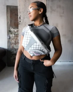 CROSSBODYS>SPRAYGROUND AIR TO THE THRONE JETSET SAVVY CROSSBODY