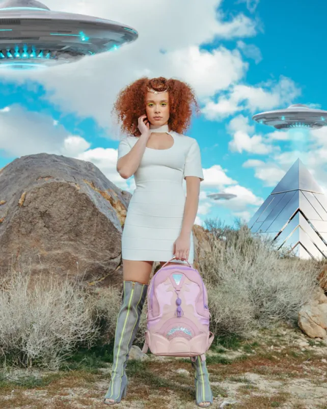 BACKPACKS>SPRAYGROUND ALIEN BABY BACKPACK