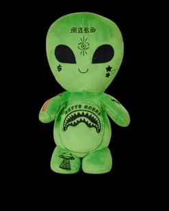 TEDDY BEAR BACKPACKS|BACKPACKS>SPRAYGROUND ALIEN PLUSH BACKPACK