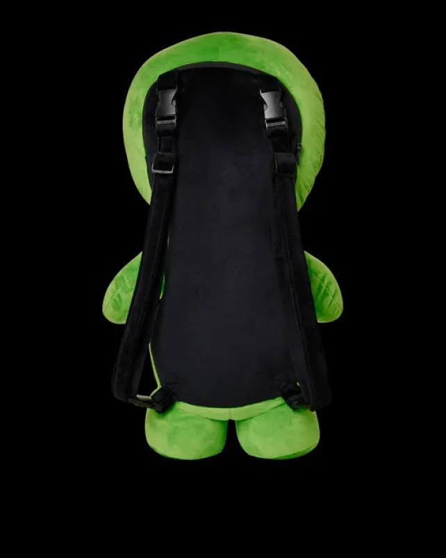 TEDDY BEAR BACKPACKS|BACKPACKS>SPRAYGROUND ALIEN PLUSH BACKPACK