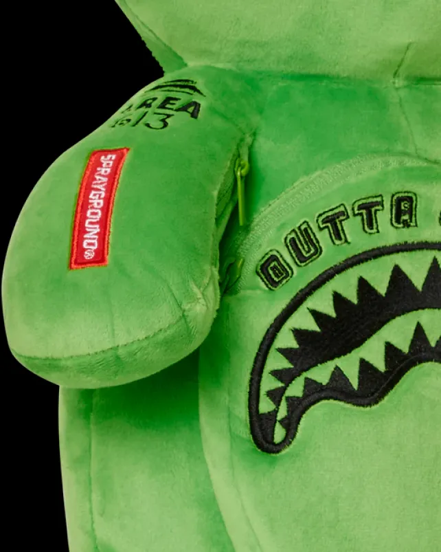 TEDDY BEAR BACKPACKS|BACKPACKS>SPRAYGROUND ALIEN PLUSH BACKPACK