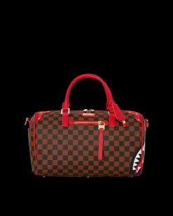 DUFFLES>SPRAYGROUND ALL OR NOTHING SHARKS IN PARIS MINI DUFFLE